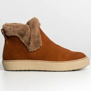 NEW COUGAR Suede Duffy Waterproof Winter Sneakers Tobacco for women 462mn